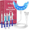 Pdoo Teeth Whitening Kit with LED Light for Sensitive Teeth, Fast Results for