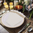FOCUSLINE 100 Linen Feel Disposable Bathroom Napkins, Soft Absorbent Guest Towels for Parties, Weddings, Gold, 12" x 17"