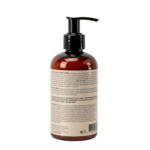 Saltie Sea Kelp Daily Hair Conditioner 8.5 fl. Oz | Nourish with Sea Weed, Kelp & Algae | Lightweight, Detangle, Repair