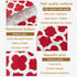 KEYYOOMY 100 Pcs Red Candy Buffet Bags - Small Polka Dot Paper Treat Bags for Parties