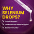 Liquid Selenium Supplement - Ionized Liquid Drops 70 mcg - Antioxidant, Immune & Cardiovascular Support - 1.67 fl oz,