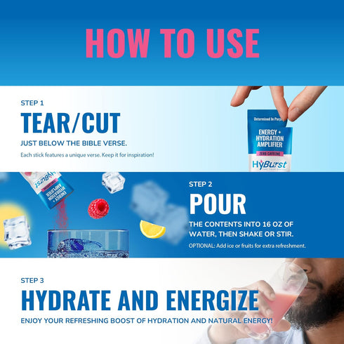 Hydration + Energy Amplifier — Multivitamin Electrolytes Powder Packets — Vitamin D3 K2, B6 B12 Vitamins, L-Theanine,