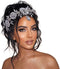Silver Rhinestone Wedding Tiara, Headpiece Jewelry for Bride Women and Girls, Crystal Headpiece (One Size)