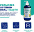 Ayurvedic Nano Hydroxyapatite Oil Pulling Mouthwash for Teeth and Gum | Organic Cinnamon Mint Flavor | 8 oz Teeth