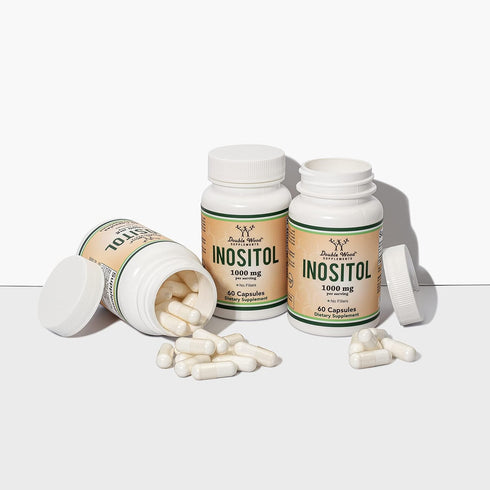 Inositol Capsules (Myo Inositol) 1000mg Health Support for Women | 60 Count | Vegan Safe, Gluten Free