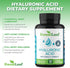 ForestLeaf Hyaluronic Acid Supplements - 100mg Dietary Powder Capsules + 50mg VIT C, 120 Caps