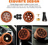 Essential Oil Car Diffuser, 2 PCS Wood Aromatherapy Diffuser with Vent Clip for Car