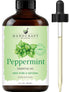 Set 4 Oz, 100% Handcraft Blends Peppermint, Eucalyptus, Lavender Essential Oil - Fl. Pure and Natural, Therapeutic