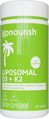 UpNourish Liposomal D3 & K2 MK-7, 365 Mini Softgels - 5000 IU Vitamin D3 & 100 mcg Vitamin K2 for Bone Health