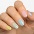 MOYOU LONDON Semi Cured Gel Nail Strips, 20 Pc. Gel Wraps for Nails, Easy Apply & Remove for Salon-Quality Manicure - Pastel Sweets