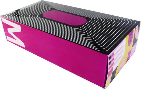 Waxness Cosmetology Nitrile Gloves Pink, Medium, 100 pcs/box
