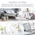 Vanity Mirror Makeup Mirror with Stand, 1X/15X Magnification Double Sided 360 Degree Swivel Mirror