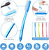 Zopeal Extra Hard Firm Toothbrush for Adults, Bulk 8 Pieces, Huge Head Bristle Full Head Manual Cleaning