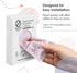 Scensibles Bathroom Dispenser for Menstrual Care Disposal - Bag Dispenser and Refill Boxes - for Tampons, Pads, Other