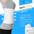 S Abdominal Binder Post Surgery, Elastic Waist Band for Stomach Support & Compression, 3 PANEL - 9" (30" - 45").