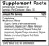 BareOrganics Mushroom Immune Blend Powder, Organic Superfood, Vegan Dietary Supplement, 4 Ounces