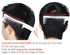 PERFEHAIR Curved Barber Clipper Comb, Flat Top Hair Cutting Comb for Men - White