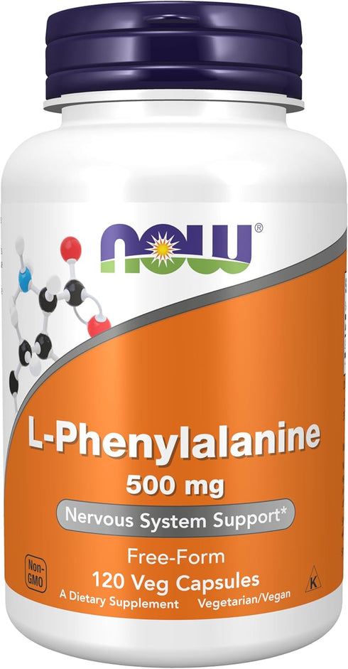 L-Phenylalanine, 500mg, 120 Capsules