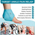 Comfytemp Ankle Ice Pack Wrap, Reusable Gel Packs for Swelling, Foot Pain Relief, Hot Cold Compression for Injuries, 2