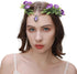 Vivivalue Flower Crown Headband for Women - Floral Halo Girl Flower Headpiece for Wedding Party Photos