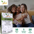 Ved Woman Complex Probiotics and Prebiotics - 10 Billion CFU, 28 Capsules with 20 Live Cultures for Children