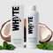 WHYTE Organic Coconut Oil Pulling Mouthwash for Teeth Whitening & Gum Health (Spearmint)