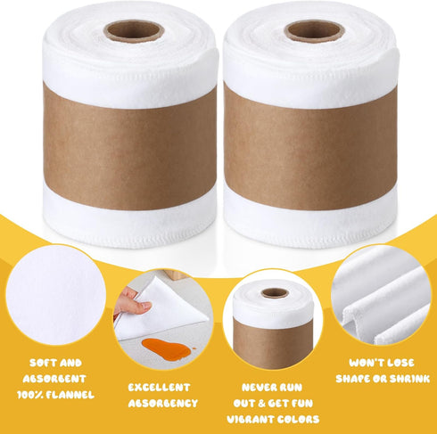 Bidet Towels (30 Pack) - Reusable Paper Towels, Washable Toilet Paper, Bulk Cotton Treadmill Cloth Wipes