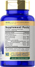 Carlyle Vitamin B50 Complex | 180 Caplets | Vegetarian, Non-GMO, Gluten Free