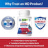 Testosterone Booster for Men, Total Male Test Supplement, Keto Vegan, 90 Caps with Tongkat Ali, Horney Goat Weed,