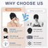Migraine Relief Gel Ice Head Wrap - Hot and Cold Therapy Hat for Headache and Sinus Relief (Black & Blue)