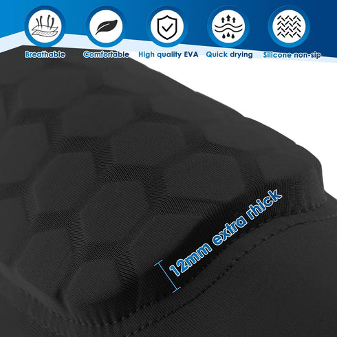 Oeedsns 2026 New Shin Guards Pads Socks for Skiing, Shin Pads for Youth Adult Ski Shin Guards Calf Compression Sleeve
