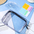 Meanplan 50 Pcs Reusable Pill Pouches, Clear Zippered Pill Bag, Transparent PVC Toiletry Carry Pouch, Travel Organizer