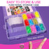YGDZ 1500 pcs Mini Hair Rubber Bands - 24 Colors Small Hair Ties, Ponytail Holders, Colorful Accessories for Toddler,