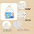 100pcs 7 x 9 Organza Bag, Flower Heart Gift Pouch for Jewelry, Candy, Wedding Favor