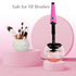 Luxe Electric Makeup Brush Cleaner, Pink USB Charging Station with 3 Adjustable Speeds for Instant Washing and Drying