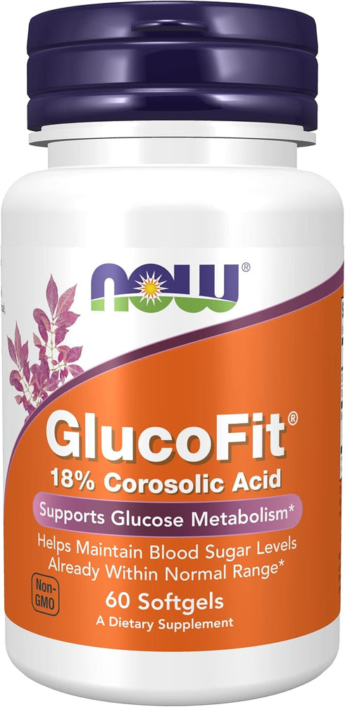 GlucoFit by Now Foods, 60 Sgels (Pack of 3)