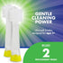 Brilliant Oral Care Kids Sonic Toothbrush Ultra Soft Replacement Heads, for Children Ages 3+, Yellow, 2 Pack