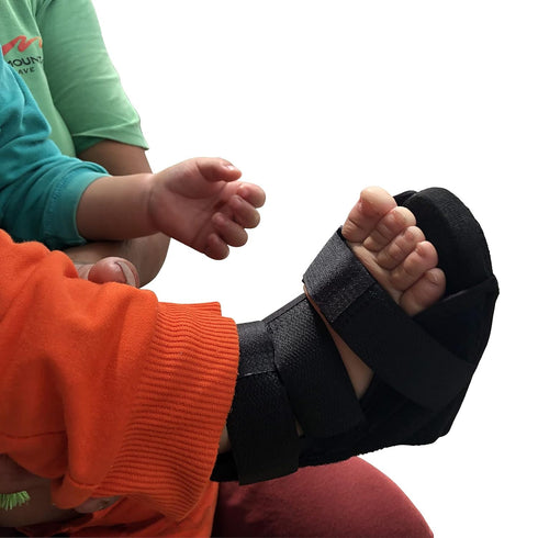 Muxiano (18CM) AFO Drop Foot Brace for Kids Toddler Ankle Foot Orthotics Night Splint, Baby Functional Orthotics & Foot