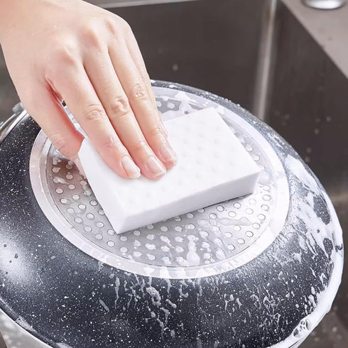 30PCS Magic Sponge Eraser - 2X Density Foam Cleaning Pads for Kitchen, Bathroom, Furniture, Car Cleaning Tool