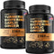 4-in-1 Turmeric and Garlic Supplements with Bioperine 2360 mg (240 ct) - Turmeric Curcumin with Black Pepper for Joint,