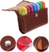 HAKIDZEL Weekly Portable Medicine Dispenser Organizer with Compartments and Storage Bag Lightweight PP Plastic Pill