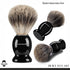 Perfecto Synthetic Bristles Shaving Brush for Men, Engineered for the Best Shave, Barbers Accessories, Gift For Him