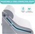 Set, 15-in-1 9 &16 20 inches 3-in-1 Wedge Pillow for Sleeping, Orthopedic Bed Wedge Pillow Adjustable Memory Foam Wedge