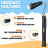 ZFFIO Gifts for Men Stocking Stuffers for Adults Christmas - Magnetic Flashlight Pickup Tool White Elephant Gifts