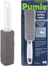 PUMIE Toilet Bowl Ring Remover TBR-6, Pumice Stone with Handle, Removes Toilet Rings and Stains, Safe for Porcelain,