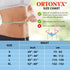 ORTONYX Lower Back Support Belt for Men and Women, Heavy Work Lifting, Back Pain Relief, Herniated Disc, Sciatica
