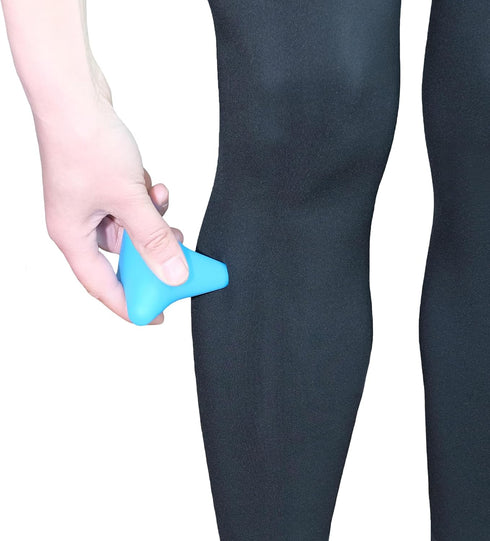 SIMPLECOOL 32.6(Blue) Manual Trigger Point Massage Tool. Small Massager Ball for Deep Tissue Myofascial Release