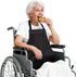 Noverlife Adjustable Adult Bib with Large Crumb Catcher Pocket, Reusable Eating Apron for Elderly Dining Clothing