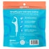 Plackers Twin-Line Dental Flossers, Cool Mint Flavor, 300 Count Dual Action Flossing System for Easy Storage