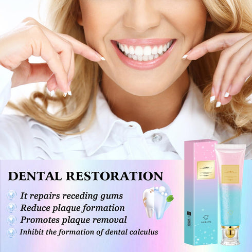 NIUYOU 2Pcs Acssart Radiant Whitening Toothpaste,Niacinamide Whitening Toothpaste,Easilyous Bright Whiteing